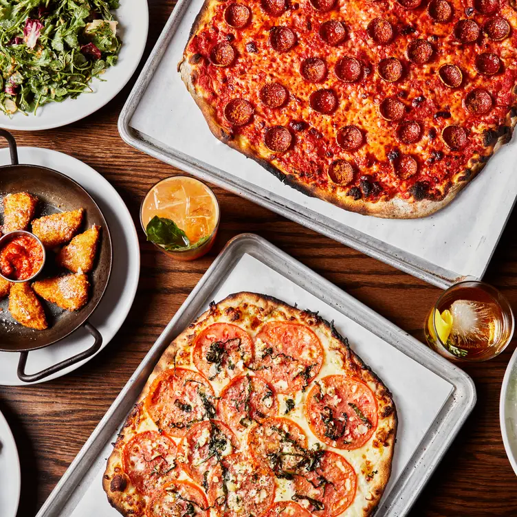 Pizza, fried mozzarella, salads, cocktails - Sally's Apizza - Stamford, Stamford, CT