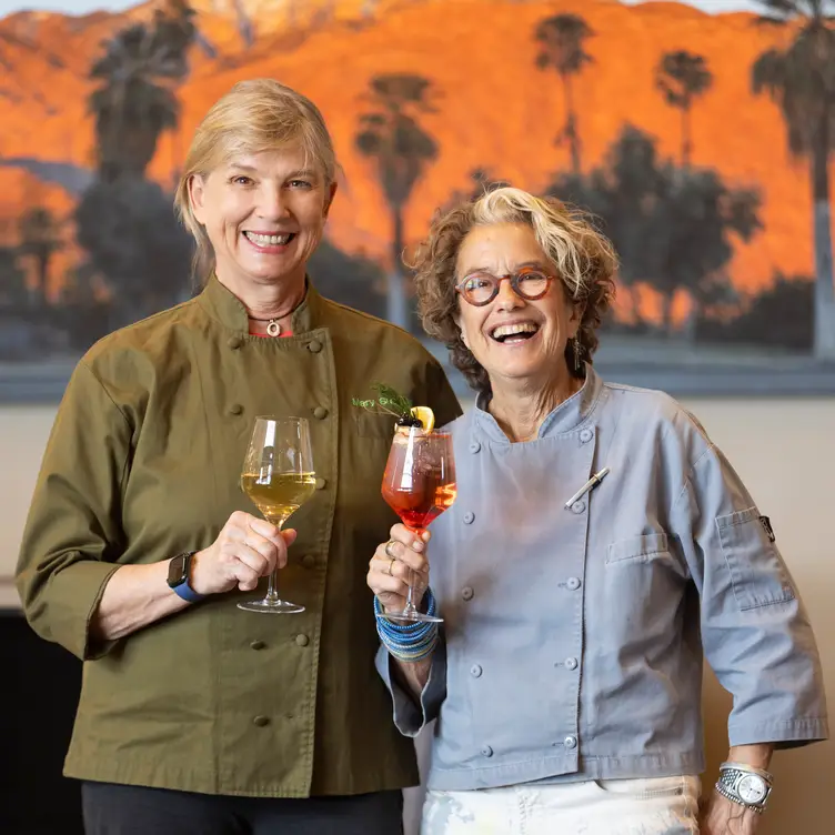 Chefs Mary Sue Milliken and Susan Feniger - Alice B., Palm Springs, CA