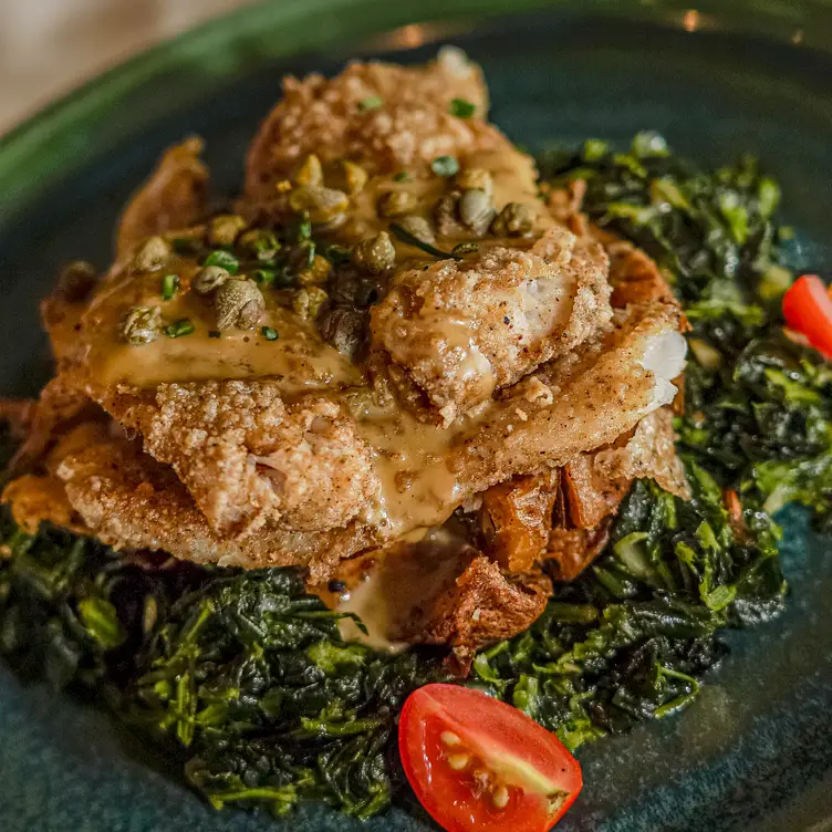 Flounder Piccata - The Guesthouse Bar & Bistro, Levittown, NY