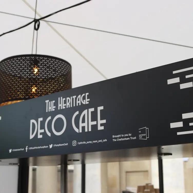 Heritage Deco Café at Pittville Pump Room - The Heritage Deco Cafe, Cheltenham, Gloucestershire