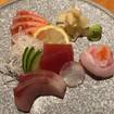 A photo of sashimi omakase of a restaurant