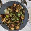 Crispy Brussels Sprouts-Foto eines Restaurants