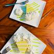 Una foto de Homemade Key Lime Pie de un restaurante