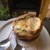 某餐廳的French Onion Soup​照片