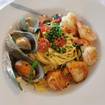 Una foto de Seafood Linguine de un restaurante