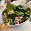 Warm Spinach Salad-Foto eines Restaurants