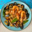 A photo of Seafood Linguine of a restaurant