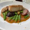 Una foto de Atlantic Halibut de un restaurante