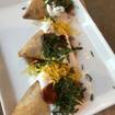 A photo of Beetroot & Coconut Samosa Chaat of a restaurant