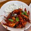 Una foto de Grilled Prawns de un restaurante
