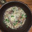 Una foto de Mushroom Risotto de un restaurante