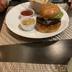 Wagyu Burger-Foto eines Restaurants