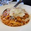 Una foto de Tagliatelle de un restaurante