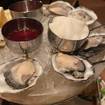 A photo of oysters of a restaurant