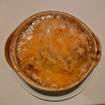 Une photo de French Onion Soup d'un restaurant