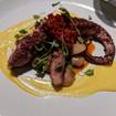 A photo of grilled octopus of a restaurant