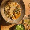Chicken Paprikash-Foto eines Restaurants