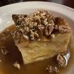 Pain Perdu Bread Pudding-Foto eines Restaurants