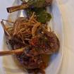 Grilled Lamb Chops-Foto eines Restaurants