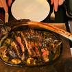 Tomahawk Ribeye-Foto eines Restaurants