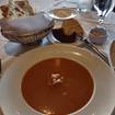 Una foto de Lobster Bisque de un restaurante