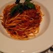 A photo of Spaghetti alla Bolognese of a restaurant