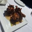 Una foto de Sweet Potato Shrimp Fritters de un restaurante