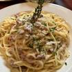 A photo of Spaghetti Carbonara of a restaurant