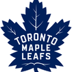 Een foto van Leafs Playoff game van een restaurant 