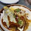 Una foto de Samosa Chaat de un restaurante
