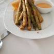 Tempura Asparagus-Foto eines Restaurants