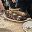 Tomahawk Ribeye-Foto eines Restaurants