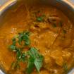 Una foto de Butter Chicken de un restaurante