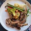 A photo of Lamb chops of a restaurant
