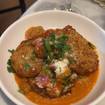 A photo of FRIED GREEN TOMATOES & EGGS of a restaurant