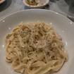 Een foto van Fettuccine Cacio e Pepe van een restaurant 