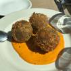 Una foto de Arancini de un restaurante