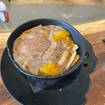 A photo of Peach Cobbler of a restaurant