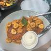Una foto de Corn Flake-Crusted French Toast de un restaurante