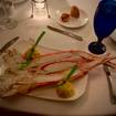 Una foto de Alaskan King Crab Legs de un restaurante
