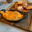 Flaming Crab Dip-Foto eines Restaurants