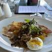 Mushrooms on Toast-Foto eines Restaurants