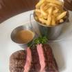 Una foto de Ribeye Steak de un restaurante