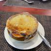 Hawkeye Classic French Onion Soup-Foto eines Restaurants