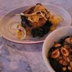 Una foto de Squid Ink Tonnarelli de un restaurante