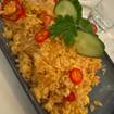 Una foto de Lobster Fried Rice de un restaurante