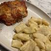 A photo of Chicken Parmesan of a restaurant