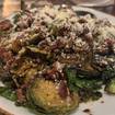 Una foto de Charred Brussels Sprouts de un restaurante