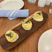 Una foto de Potato Salad Deviled Eggs de un restaurante