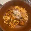 A photo of Spaghetti alla Bolognese of a restaurant